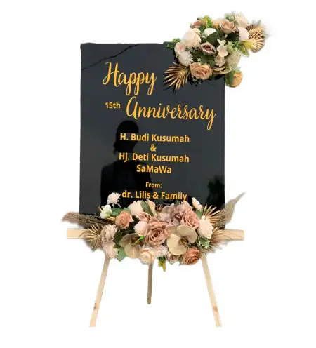 Papan Bunga Akrilik Guwokajen