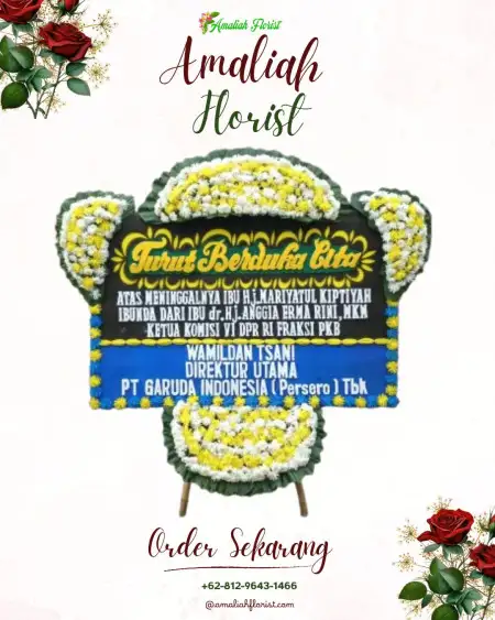 Papan Bunga Duka Guwokajen